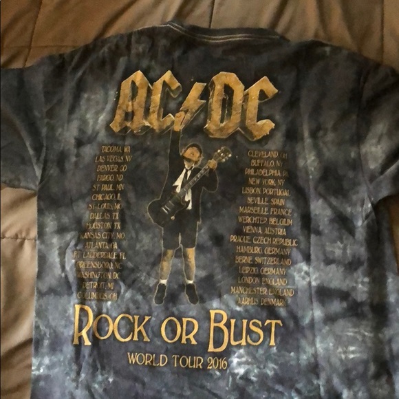 AC/DC Rock or Bust Official Tour Tee Shirt - Picture 2 of 2